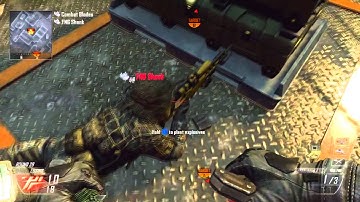 Black Ops 2 Cargo Combat Axe Bombspots/Bankshots Tutorial