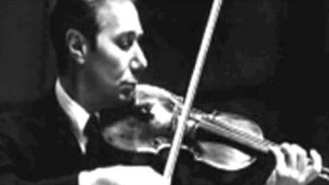 David Nadien, violin - Rubinstein Melody in F