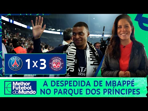 MBAPPÉ MARCA EM SEU ÚLTIMO JOGO EM CASA, MAS PSG TEM DERROTA INESPERADA | CLARA ALBUQUERQUE ANALISA