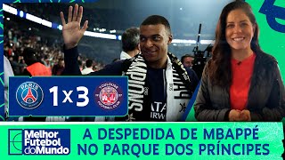 MBAPPÉ MARCA EM SEU ÚLTIMO JOGO EM CASA, MAS PSG TEM DERROTA INESPERADA | CLARA ALBUQUERQUE ANALISA