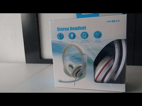 Maxxter Budget € Headset Microfoon.... Time !! - YouTube