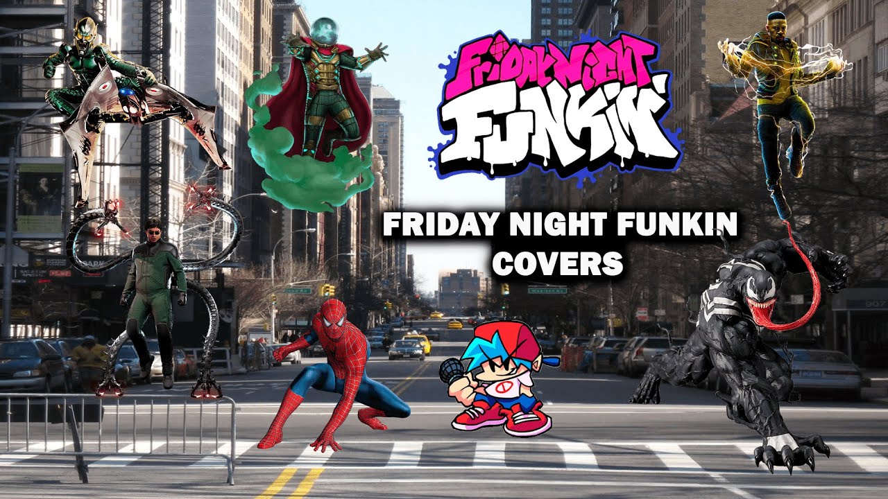 FRIDAY NIGHT FUNKIN SPIDERMAN COVERS