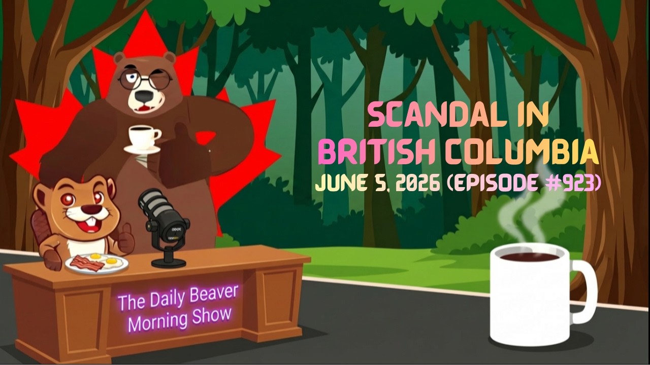 Scandal in British Columbia — The Daily Beaver Morning Show