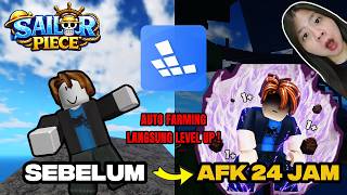100% AMPUH ! TUTORIAL AFK 24 JAM DI SAILOR PIECE | ROBLOX REDFINGER