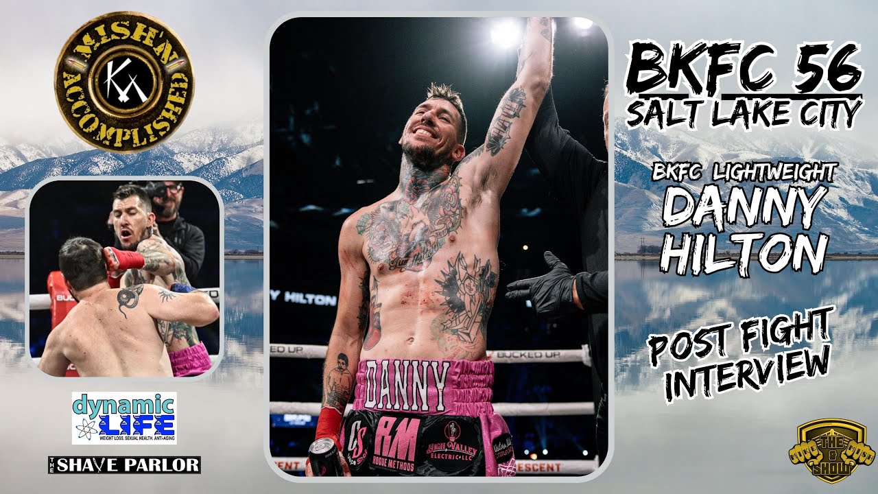 Danny Hilton makes history at BKFC 56