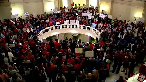 Oklahoma teachers strike to end after nine days