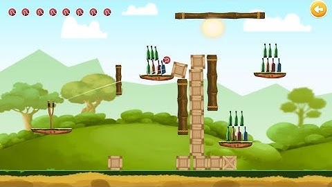 Part1 know down bottles game | 1-21 level | KNOCKDOWN BOTTLES | knockdown bottles gameplay | android