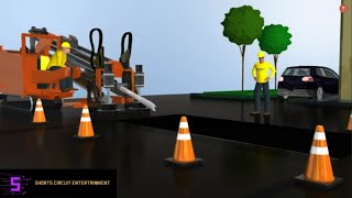 HDD Machine working process #hdd #hddmining #minivlog #road #technology #tech #india