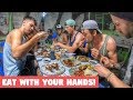 FOREIGNERS EATING Amazing Local FILIPINO BBQ At Night | FIGHTER BOYS Philippines