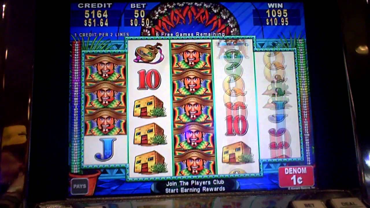 Jumpin Jalapenos Slot Machine Bonus Win