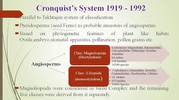 Rescent systems of Classification