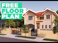 10m x 10m -  4 Bedroom - House Design and Walkthrough [FREE FLOOR PLAN]