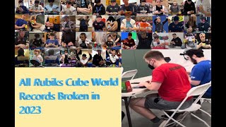 All Rubiks Cube World Records broken in 2023
