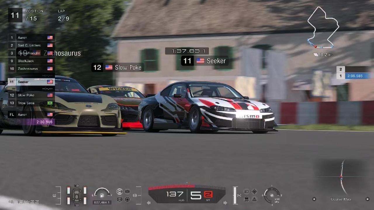 Gran Turismo 7 / Daily Race C / St. Croix / Gr4 / Nissan / S15 / Finally getting jiggy