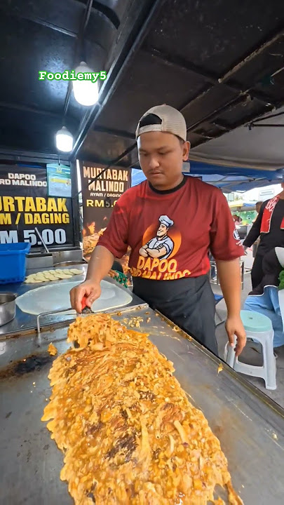 Murtabak Pasar Malam Taman Selasih Kulim Kedah 2025 #foodiemy #penangfoodie #streetfood #foodie