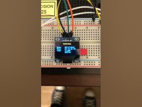 Arduino OLED Clock - YouTube