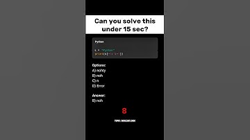 solve this and comment! #pythonprogramming #pythontutorial #python #learnpython #pythonforbeginners