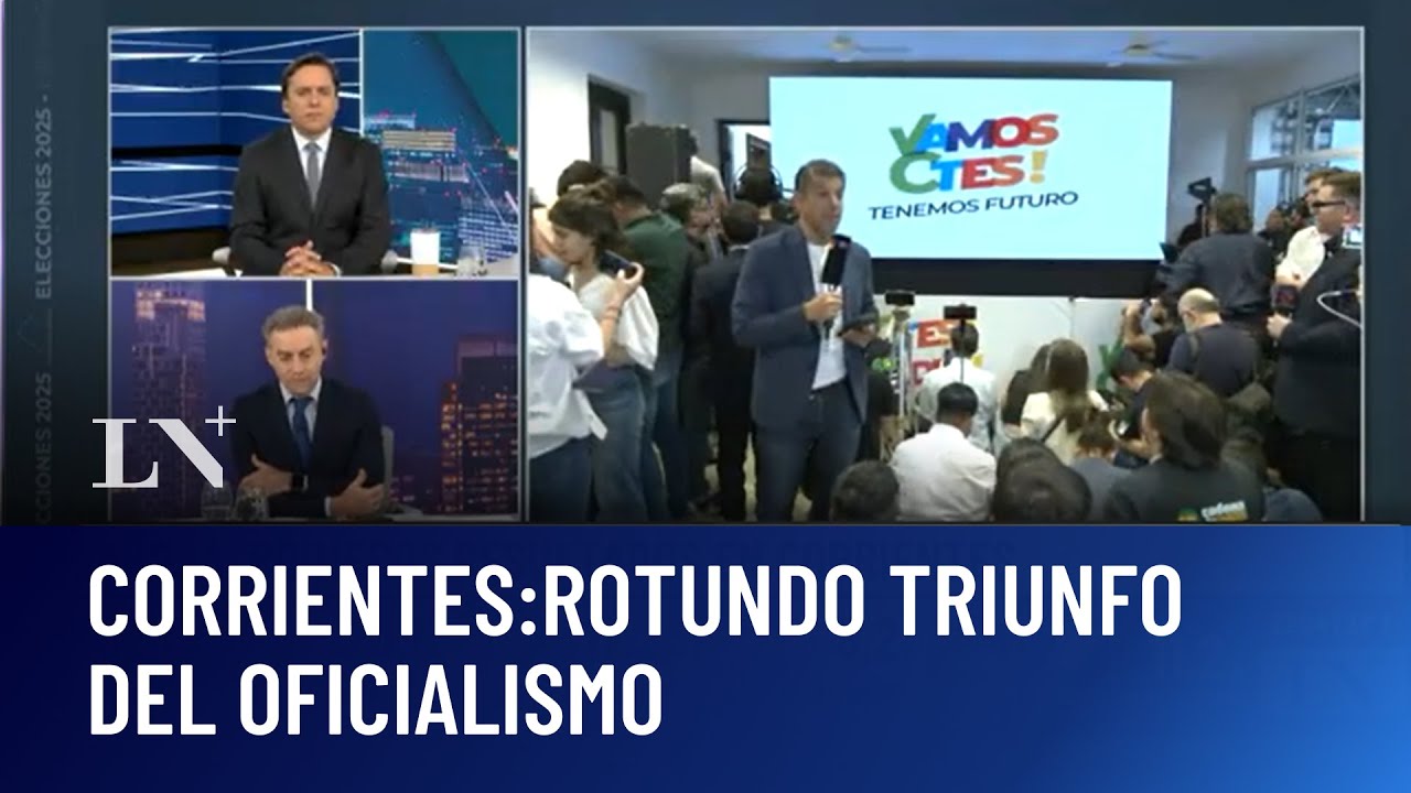 Ahora: primeros resultados en Corrientes