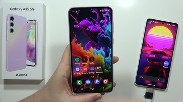 How to Change Date & Time on Samsung Galaxy A35 5G - Time Settings