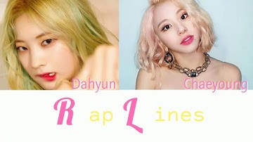 TWICE [두번] Dahyun & Chaeyoung “Fancy” Rap Lines