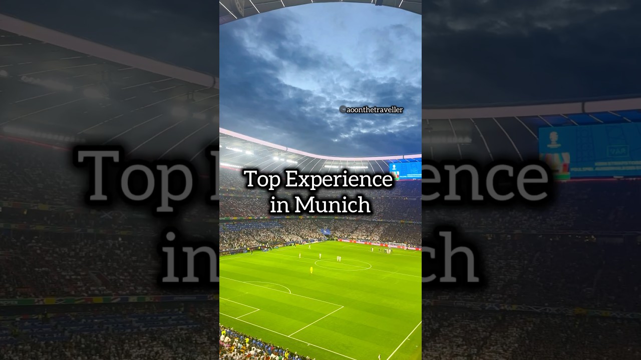 Top Experience in Munich | Allianz Arena ❤️🇩🇪🔥