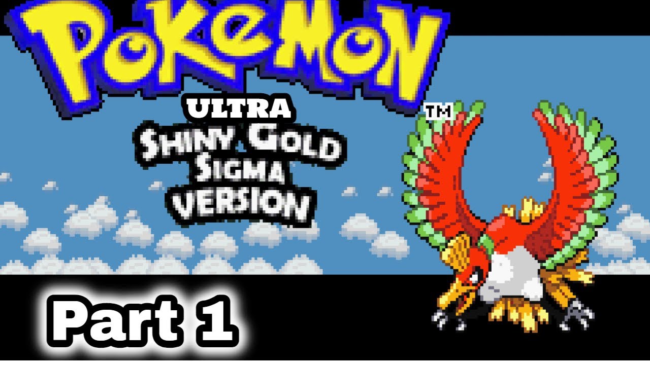 Let's Play Pokemon Shiny Gold Version X Part 1 - New Bark Town
