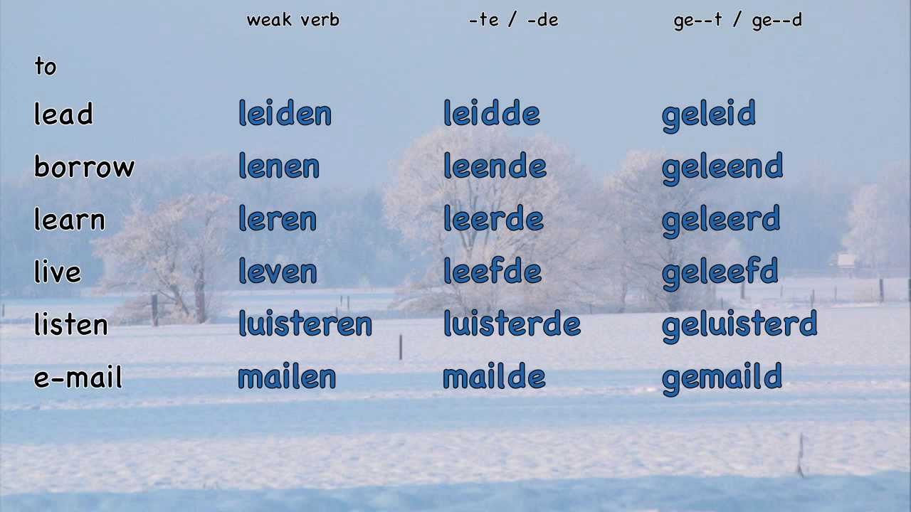 dutch-verbs-1-6-a-list-of-weak-verbs-a-p-150-weak-verbs-lijst