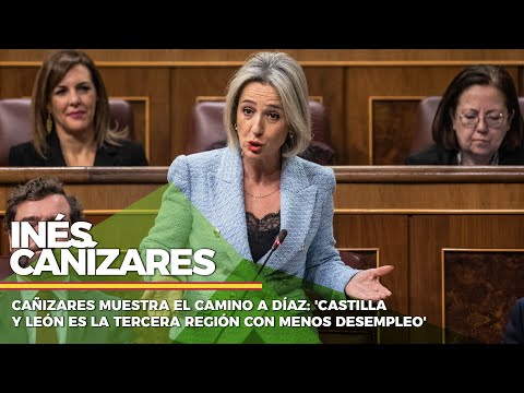 Cañizares muestra el camino a Díaz: 'Castilla y León es la tercera región con menos desempleo'