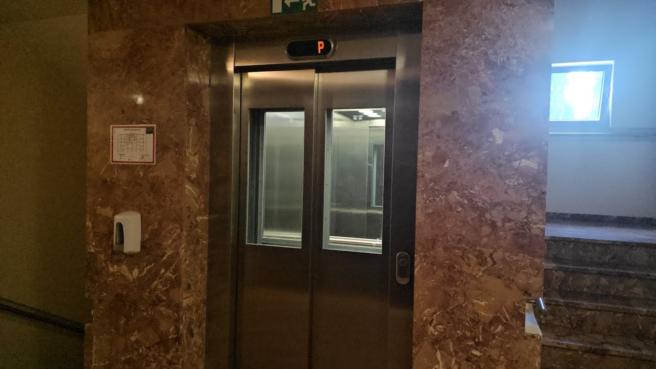 2006 Kone Ecodisc elevator at Koroška Cesta 201 in Kamnica, Slovenia