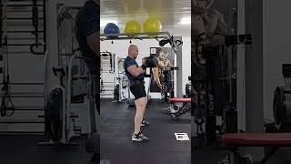 LC 2 x18 kg (200") work on improving exercise technique