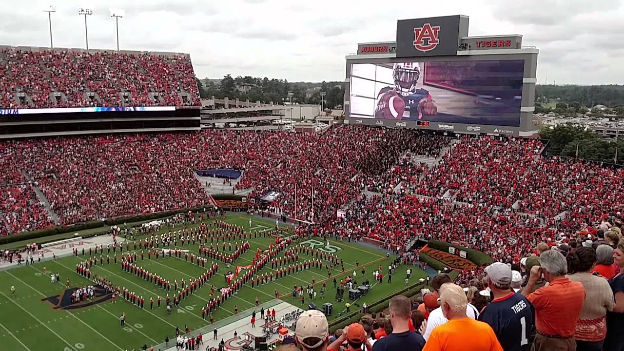 Auburn Football Entrance The most hyped college football entrances