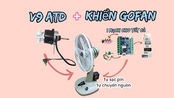 đầu quạt v9 kết hợp điều khiển gofan thì tiện đến cỡ nào?