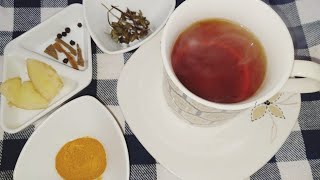 Golden Tea for weight loss | DIY Turmeric tea for weight loss | Inch loss tea | black out |وزن کم