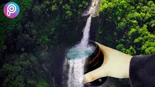 Waterfall manipulation | Picsart Tutorial screenshot 5