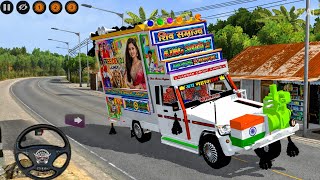 DJ wala pickup game loading top model rajasthani dj full modified #djgadigame #gadiwaladj #bussid  screenshot 4