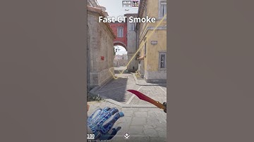 smoke CT from spawn on new Inferno #cs2 #counterstrike #shorts