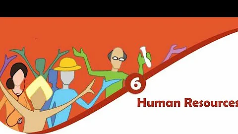 Human resources chapter 6 class 8th ncert geography हिंदी में