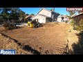 Massive 40 Yard Concrete Patio Demo & Setup with Drains