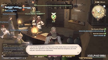 Final Fantasy XIV A Realm Reborn Blind Playthrough - Monk Class Quests 35-45