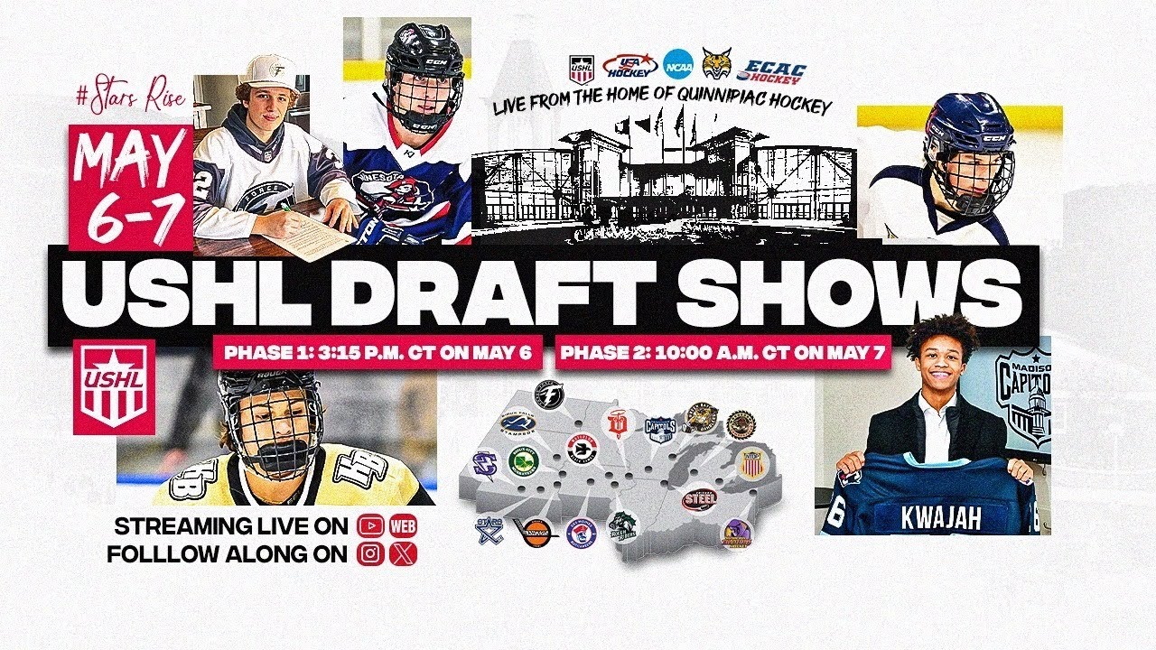 2024 USHL Phase 2 Draft Show YouTube
