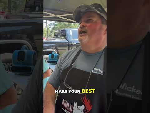 NC Whole Hog BBQ Secrets with a Champion #shorts