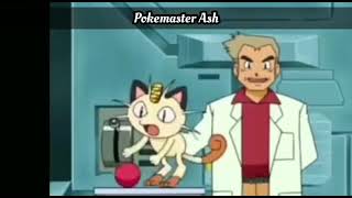 Meowth Use Fury Swipes On Professor Oak Funny Moment