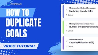 How to Duplicate Goals for the Next Period | Profitku.id Tutorials