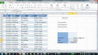 Excel - SUMMEWENN, SUMMEWENNS und Array mit {=SUMME(WENN)}