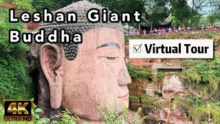 Leshan Giant Buddha & Oriental Buddha Park Virtual Tour 4K