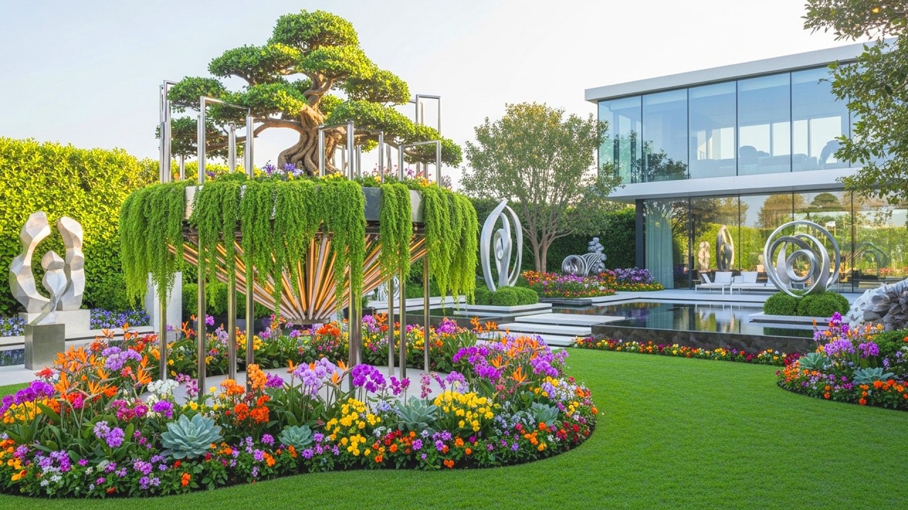 World’s Most Beautiful Luxury Garden Design | High-End Landscape Architecture Tour