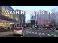 Washington dc 4k  sunset drive