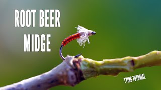 How to tie a Root Beer Midge | AvidMax Fly Tying Tuesday Tutorials