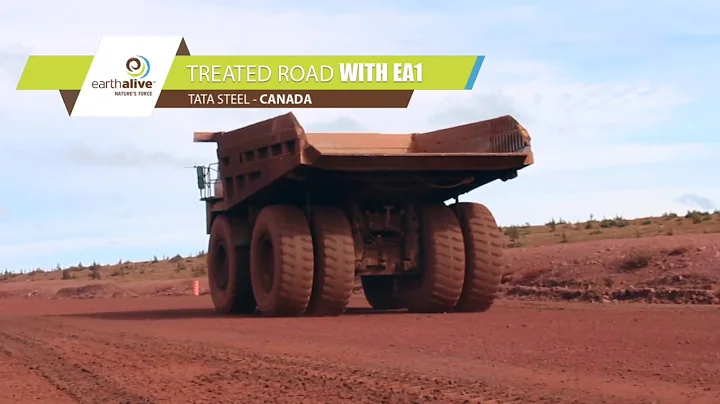 Earth Alive- EA1 Dust Suppressant in Action