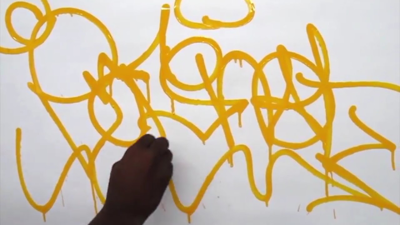 EARSNOT IRAK using a Krink K-60 Paint Marker